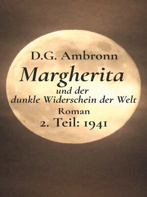 cover image of Margherita und der dunkle Widerschein der Welt